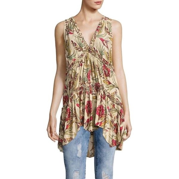 Free People Tops - Free people purple haze tunic dress/tank top